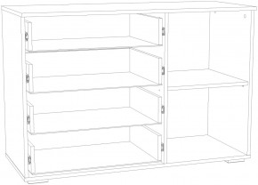 Комод НМ 041.39 "Банни" (Бисквит) в Можге - mozhga.ok-mebel.com | фото 4