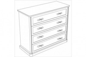 Комод широкий Натали 4 ящика в Можге - mozhga.ok-mebel.com | фото 3