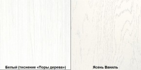 Комод в гостиную Ливерпуль (Белый/Ясень Ваниль) в Можге - mozhga.ok-mebel.com | фото 3