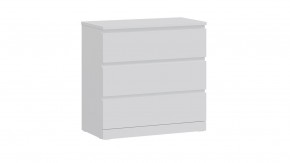 Комод Варма 3 с тремя выдвижными ящиками, цвет белый в Можге - mozhga.ok-mebel.com | фото 2