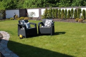 Комплект кресел Корфу Дуо (Corfu Duo set) графит в Можге - mozhga.ok-mebel.com | фото 5