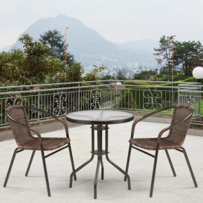 Комплект мебели Асоль-7 TLH-037B/TLH-060 brown-2pcs в Можге - mozhga.ok-mebel.com | фото 2
