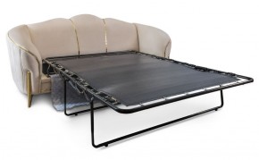Комплект мягкой мебели Lara 3-1-1 с раскладным механизмом (бежевый/золото) в Можге - mozhga.ok-mebel.com | фото 3