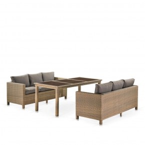 Комплект плетеной мебели T365/S65B-W65 Light Brown в Можге - mozhga.ok-mebel.com | фото 1