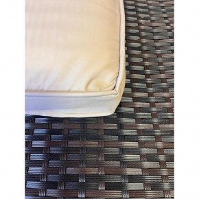 Комплект плетеной мебели  YR822Br Brown-Beige (подушка бежевая) в Можге - mozhga.ok-mebel.com | фото 2
