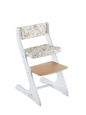 Комплект растущий стул и подушки Конёк Горбунёк Стандарт (Лофт-1, Бабочки) в Можге - mozhga.ok-mebel.com | фото