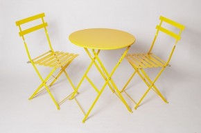 Комплект садовой мебели OTS-001R (стол + 2 стула) металл в Можге - mozhga.ok-mebel.com | фото 3