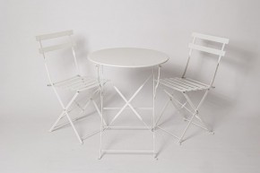 Комплект садовой мебели OTS-001R (стол + 2 стула) металл в Можге - mozhga.ok-mebel.com | фото 7