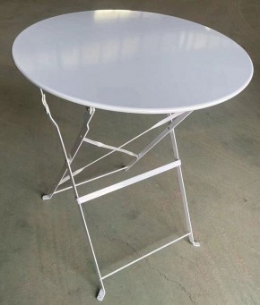 Комплект садовой мебели OTS-001R (стол + 2 стула) металл в Можге - mozhga.ok-mebel.com | фото 4