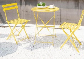 Комплект садовой мебели OTS-001R (стол + 2 стула) металл в Можге - mozhga.ok-mebel.com | фото 10