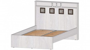 КОСТА-РИКА Кровать 1200 с основанием (анкор светлый) в Можге - mozhga.ok-mebel.com | фото