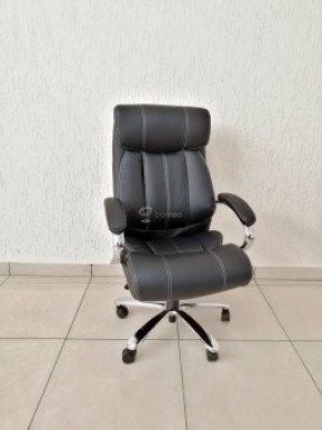 Кресло Barneo K-303 для руководителя (черная экокожа) в Можге - mozhga.ok-mebel.com | фото