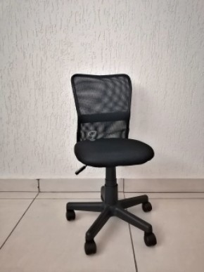 Кресло Barneo K-401 детское (черная ткань/сетка) в Можге - mozhga.ok-mebel.com | фото