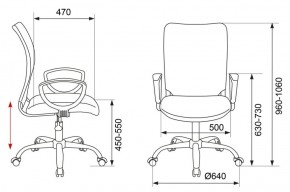 Кресло Бюрократ CH-599AXSN/32B/TW-11 черный TW-32K01 в Можге - mozhga.ok-mebel.com | фото 4