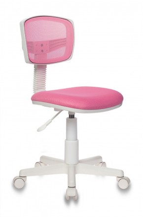 Кресло детское Бюрократ CH-W299/PK/TW-13A розовый в Можге - mozhga.ok-mebel.com | фото 1