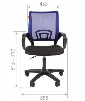 Кресло для оператора CHAIRMAN 696  LT (ткань стандарт 15-21/сетка TW-01) в Можге - mozhga.ok-mebel.com | фото 4