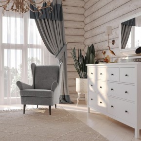 Кресло для отдыха Вало серый, ткань рогожка в Можге - mozhga.ok-mebel.com | фото 2