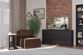 Кресло для отдыха Йоки коричневое, ткань рогожка в Можге - mozhga.ok-mebel.com | фото 4