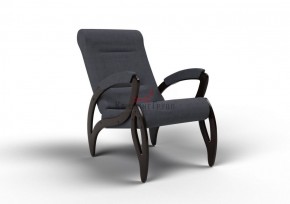 Кресло для отдыха Зельден 20-Т-ГР (ткань/венге) ГРАФИТ в Можге - mozhga.ok-mebel.com | фото