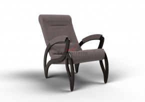 Кресло для отдыха Зельден 20-Т-ГР (ткань/венге) ГРАФИТ в Можге - mozhga.ok-mebel.com | фото