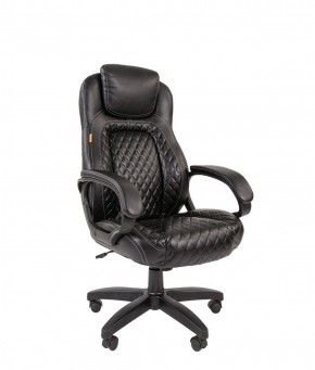 Кресло для руководителя  CHAIRMAN 432 (Экокожа черная) в Можге - mozhga.ok-mebel.com | фото
