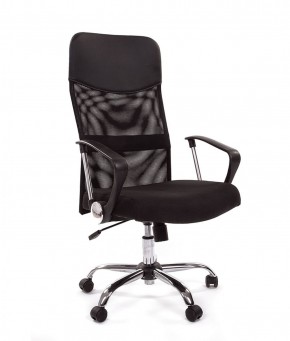 Кресло для руководителя CHAIRMAN 610 N (15-21 черный/сетка черный) в Можге - mozhga.ok-mebel.com | фото