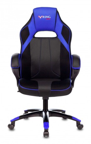 Кресло игровое Бюрократ VIKING 2 AERO BLUE черный/синий в Можге - mozhga.ok-mebel.com | фото 2