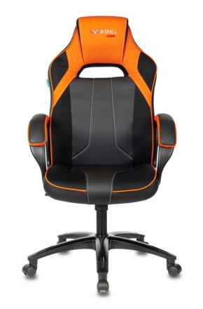 Кресло игровое Бюрократ VIKING 2 AERO ORANGE черный/оранжевый в Можге - mozhga.ok-mebel.com | фото 2