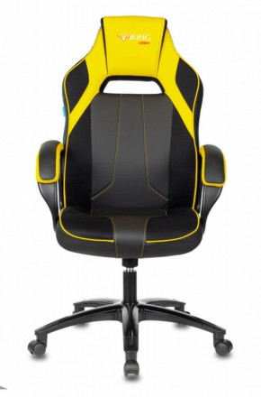 Кресло игровое Бюрократ VIKING 2 AERO YELLOW черный/желтый в Можге - mozhga.ok-mebel.com | фото 2
