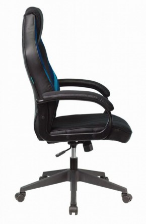 Кресло игровое Бюрократ VIKING 3 AERO BLUE черный/синий в Можге - mozhga.ok-mebel.com | фото 3