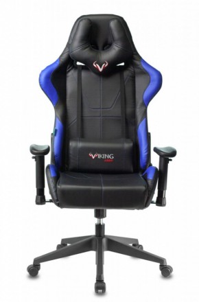 Кресло игровое Бюрократ VIKING 5 AERO BLUE черный/синий в Можге - mozhga.ok-mebel.com | фото 3