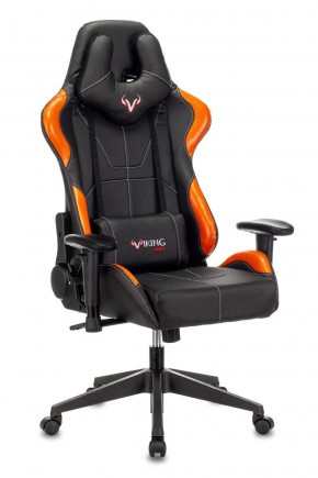 Кресло игровое Бюрократ VIKING 5 AERO ORANGE черный/оранжевый в Можге - mozhga.ok-mebel.com | фото