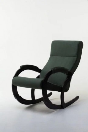 Кресло-качалка КОРСИКА 34-Т-AG (зеленый) в Можге - mozhga.ok-mebel.com | фото 1
