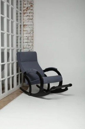 Кресло-качалка МАРСЕЛЬ 33-Т-AN (темно-синий) в Можге - mozhga.ok-mebel.com | фото 3
