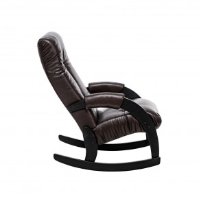 Кресло-качалка Модель 67 Венге, к/з Vegas Lite Amber в Можге - mozhga.ok-mebel.com | фото 3