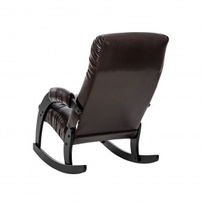 Кресло-качалка Модель 67 Венге, к/з Vegas Lite Amber в Можге - mozhga.ok-mebel.com | фото 4