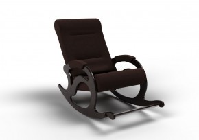 Кресло-качалка Тироль 12-Т-ГР (ткань/венге) ГРАФИТ в Можге - mozhga.ok-mebel.com | фото