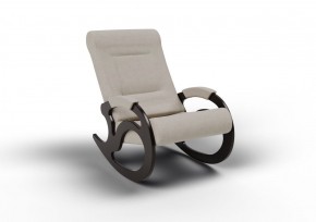 Кресло-качалка Вилла 11-Т-ГР (ткань/венге) ГРАФИТ в Можге - mozhga.ok-mebel.com | фото