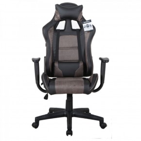 Кресло компьютерное BRABIX "GT Racer GM-100" (черное/коричневое) 531819 в Можге - mozhga.ok-mebel.com | фото 3