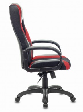 Кресло компьютерное BRABIX PREMIUM "Rapid GM-102" (экокожа/ткань, черное/красное) 532107 в Можге - mozhga.ok-mebel.com | фото 3