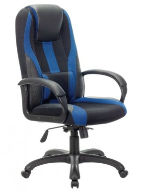 Кресло компьютерное BRABIX PREMIUM "Rapid GM-102" (экокожа/ткань, черное/синее) 532106 в Можге - mozhga.ok-mebel.com | фото 1