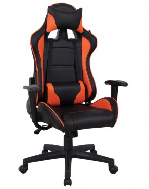 Кресло компьютерное BRABIX "GT Racer GM-100" (черное/оранжевое) 531925 в Можге - mozhga.ok-mebel.com | фото