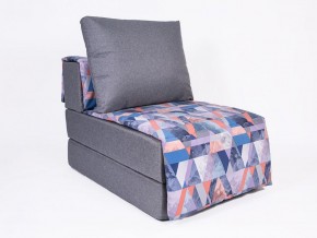 Кресло-кровать бескаркасное Харви (серый-сноу деним) в Можге - mozhga.ok-mebel.com | фото