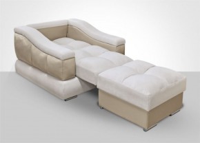 Кресло-кровать + Пуф Голливуд (ткань до 300) НПБ в Можге - mozhga.ok-mebel.com | фото 4