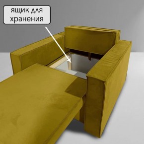 Кресло-кровать Принц КК1-ВГ (велюр горчичный) в Можге - mozhga.ok-mebel.com | фото 8
