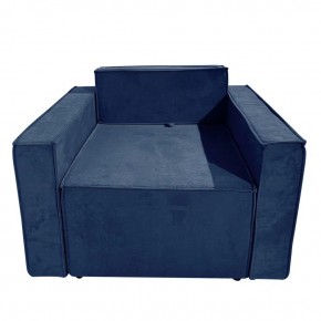 Кресло-кровать Принц КК1-ВСи (велюр синий) в Можге - mozhga.ok-mebel.com | фото