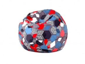 Кресло-мешок Мяч M (Geometry Slate) в Можге - mozhga.ok-mebel.com | фото