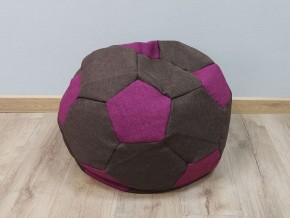 Кресло-мешок Мяч S (Savana Chocolate-Savana Berry) в Можге - mozhga.ok-mebel.com | фото 1