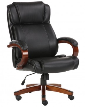 Кресло офисное BRABIX PREMIUM "Magnum EX-701" (дерево, рециклированная кожа, черное) 531827 в Можге - mozhga.ok-mebel.com | фото