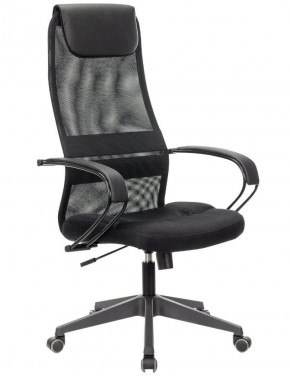 Кресло офисное BRABIX PREMIUM "Stalker EX-608 PL" (ткань-сетка/кожзам, черное) 532090 в Можге - mozhga.ok-mebel.com | фото